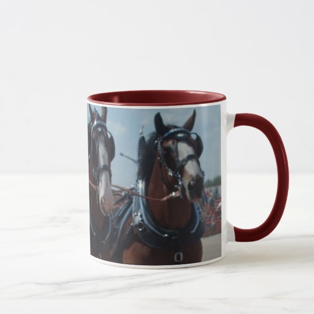 Clydesdale Horse Team Mug (Right)