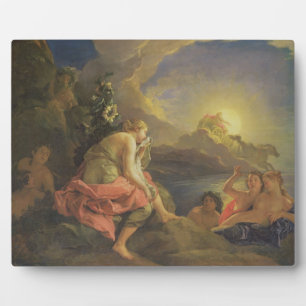 Clytie Transformed into a Sunflower, 1688 (oil on Plaque