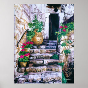 CMCarlson Secret Entrance in Italy Poster