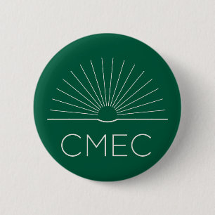 CMEC Button - green and white logo