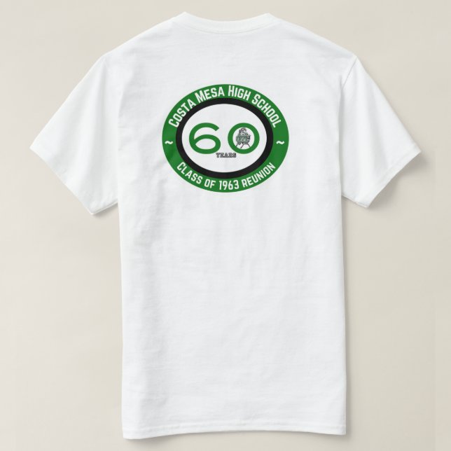 CMHS '63 Reunion T-shirt (Design Back)