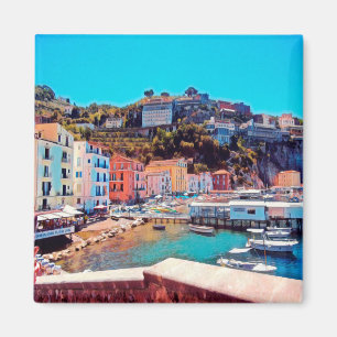 CMP005 SORRENTO, Campania, Italy, Fridge Magnet
