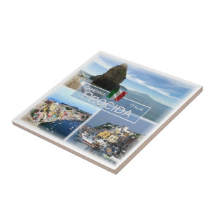 CMP015 PROCIDA, Campania, Italy, Tile