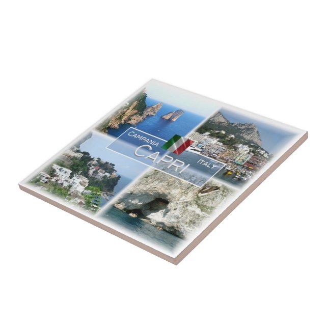 CMP020 CAPRI, Campania, Italy, Tile (Side)