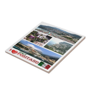 CMP036 POSITANO, I Love, Mosaic, Tile