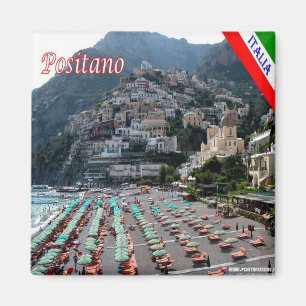 CMP040 POSITANO, AMALFI COAST, Italy, Fridge Magnet