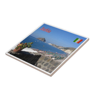 CMP063 ISCHIA, Campania, Italy, Tile