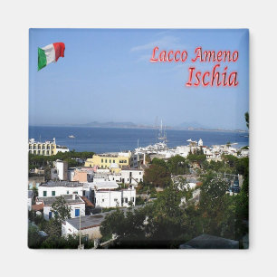 CMP069 ISCHIA, LACCO AMENO, Italy, Fridge Magnet