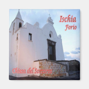 CMP080 ISCHIA, Forio, Campania, Italy, Fridge Magnet