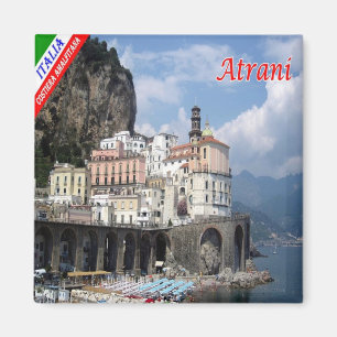 CMP113 AMALFI COAST, ATRANI, Italy, Fridge Magnet