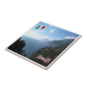 CMP143 AMALFI, Panorama, Italy, Tile