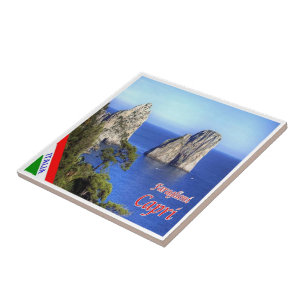 CMP147 CAPRI The Faraglioni, Italy, Tile