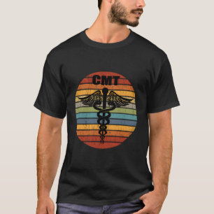 Cmt Certified Massage Therapist Medical Caduceus R T-Shirt