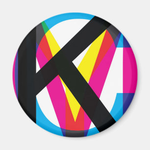 CMYK pile Magnet