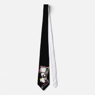 Cmyk pin-up tie
