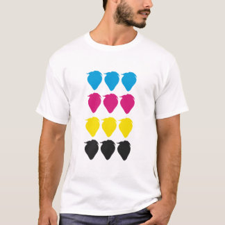 CMYK strawberries T-Shirt