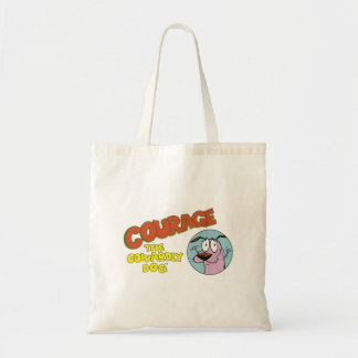 CN Courage The Cowardly Dog Title Logo Premium Tote Bag