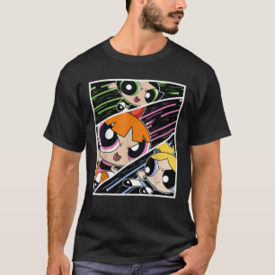 CN The Powerpuff Girls Action Shot Panels T-Shirt