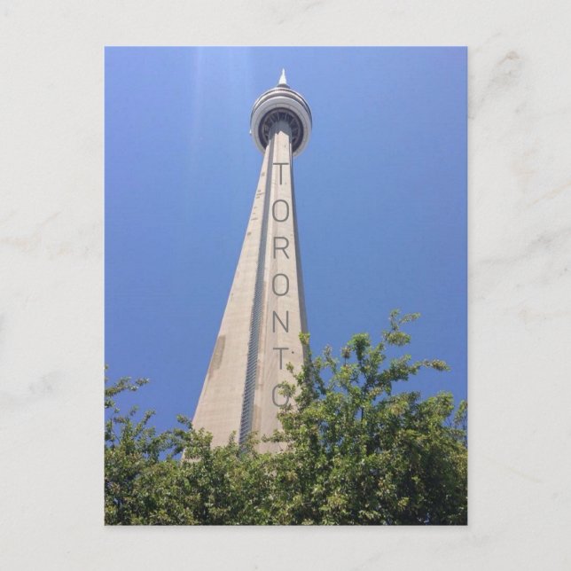 CN Tower Toronto Postcard (Front)