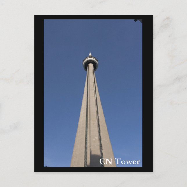 CN Tower, Toronto Postcard (Front)