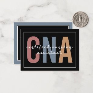 CNA Certified Nursing Assistant Appreciation Card