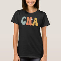 CNA Certified Nursing Assistant Groovy Vintage For