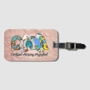 CNA Certified Nursing Assistant Luggage Tag