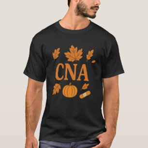 CNA Fall Cosy Vibes Autumn Aesthetic Design Pumpki T-Shirt