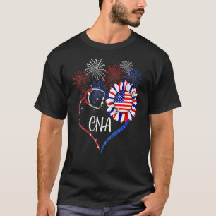 Cna Happy Independence Day 4th Of July 2021 T-Shirt