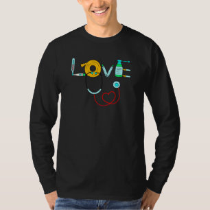 Cna Icu Nursing Graduation 2021 Art Love Nurse Lif T-Shirt