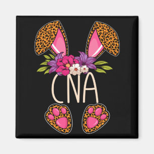 Cna Leopard Bunny Happy Easter Sunday Egg Easter Magnet