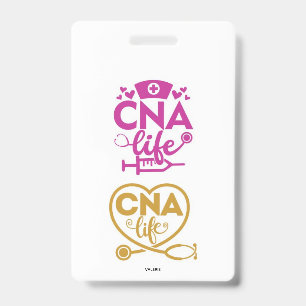 CNA Life Name Badge ID Badge