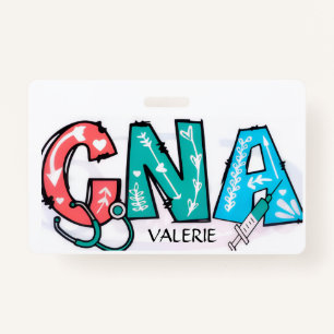 CNA Name Badge ID Badge