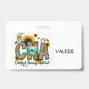 CNA Name Badge ID Badge