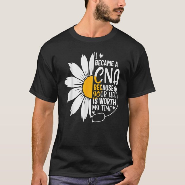 Cna Nurse For Women Angels Nursing School Nurses W T-Shirt (Front)