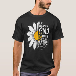 Cna Nurse For Women Angels Nursing School Nurses W T-Shirt