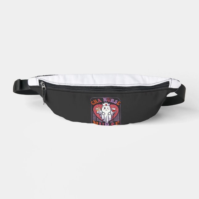 Cna Nurse Halloween Ghost Stethoscope Blood Bag (Front)