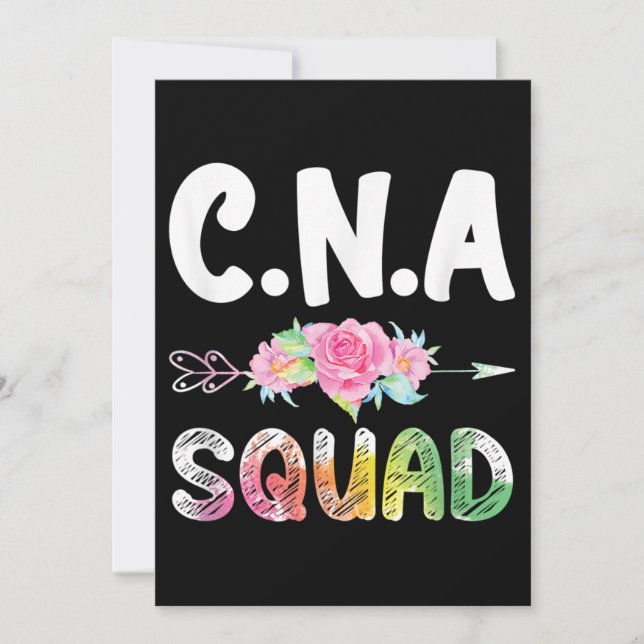 CNA Nurse Squad Certified Nursing Assistant (Front)
