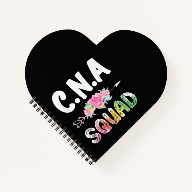 CNA Nurse Squad Certified Nursing Assistant Notebook (Front)