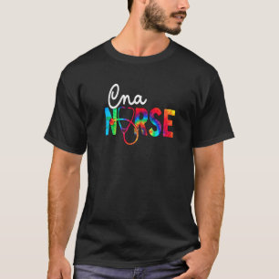 Cna Nurse Squad Watercol Love Stethoscope Rn Nurse T-Shirt