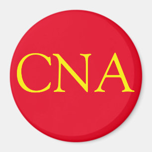 CNA red yellow Magnet