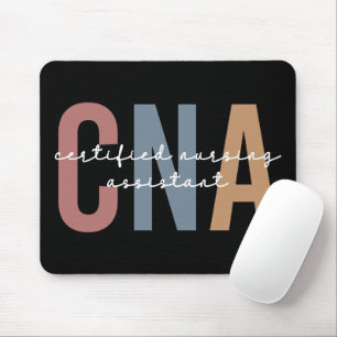 CNA Retro Certified Nursing Assistant Mouse Pad