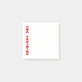 CNA Training Post-it Notes