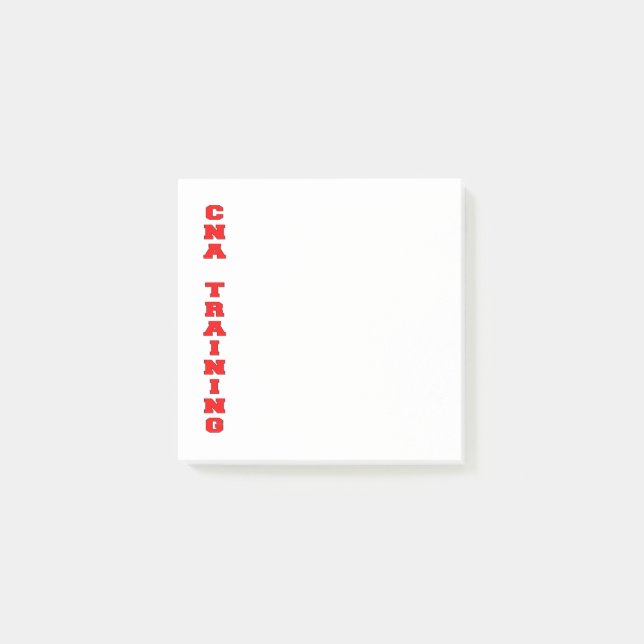 CNA Training Post-it Notes (Front)