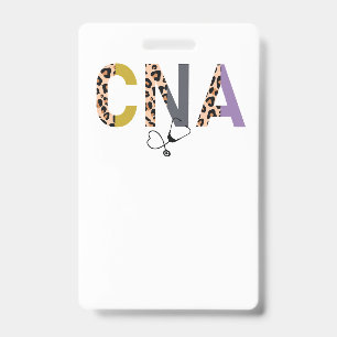 CNA work badge  ID Badge