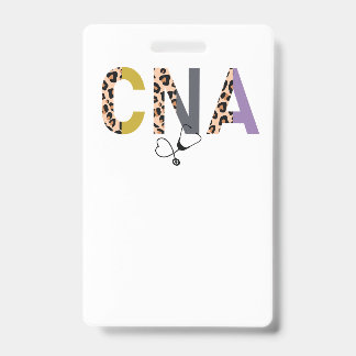 CNA work badge  ID Badge