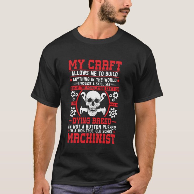 CNC Machinist T-Shirt (Front)