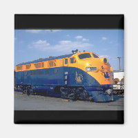 CNJ EMD F-3A #56. (train;sky_Trains