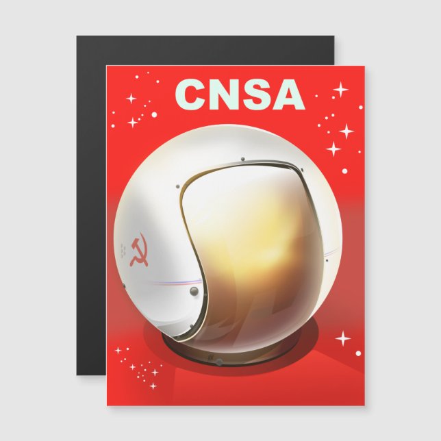 CNSA China space art. (Front/Back)