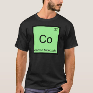 Co - Carbon Monoxide Chemistry Element Symbol Tee